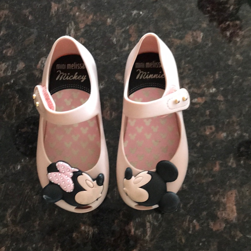 Mini Melissa Minnie and Mickey Shoes